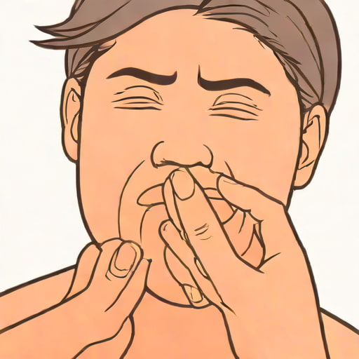 Sore Throat And Throaty Cough