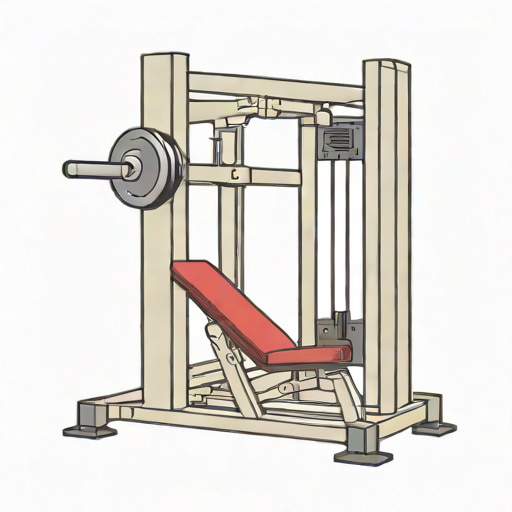 Standing Hip Thrust Machine