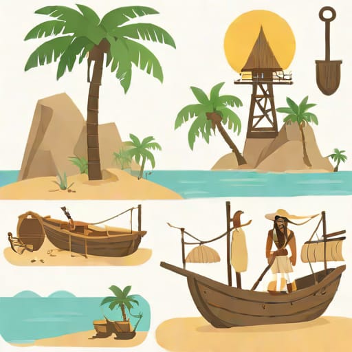 Summary Of Robinson Crusoe Class 5