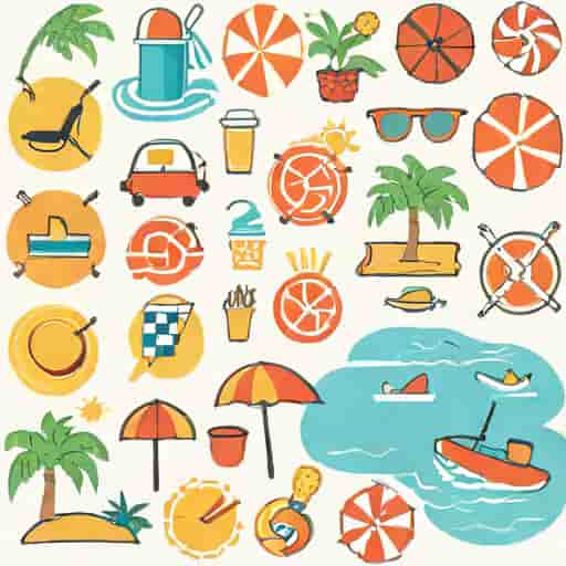 Summer Vacation Scramble