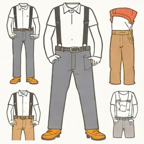 Suspender Buttons In Pants
