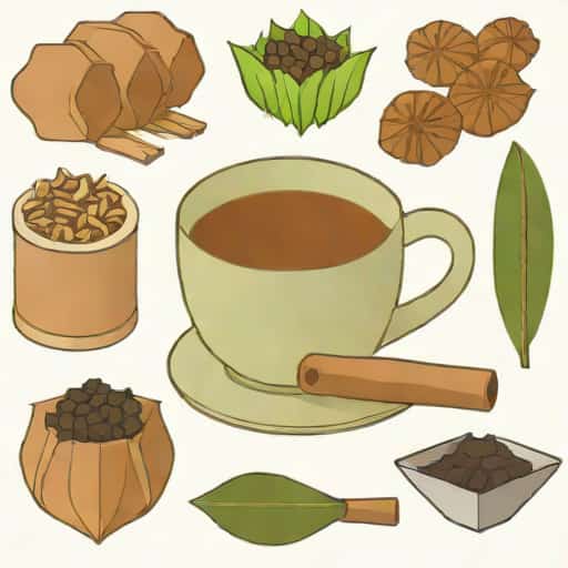 Tea Cinchona Rubber Cardamom Chalk