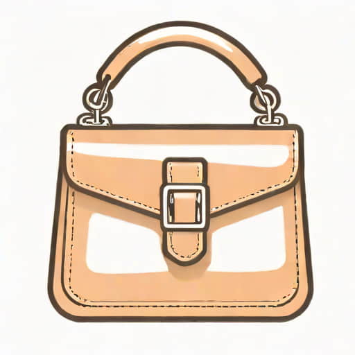 Teen Triomphe Bag In Shiny Calfskin