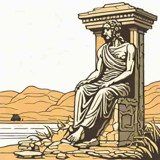 The Fallen Caryatid Stranger In A Strange Land
