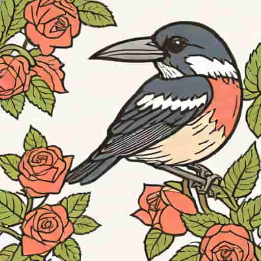 The Sound Of A Rose Breasted Grosbeak