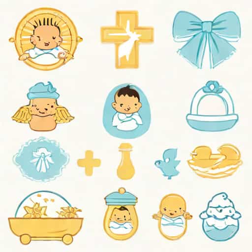 Theme For Christening Baby Boy
