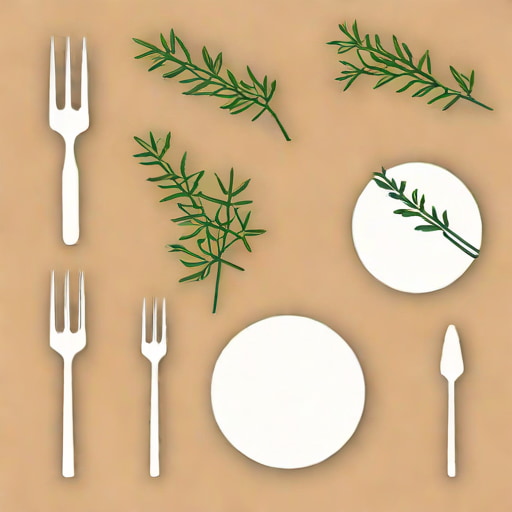 Thyme And Table Utensil Set