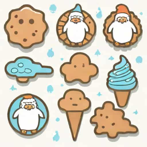 Toppings For Icicle Yeti Cookie
