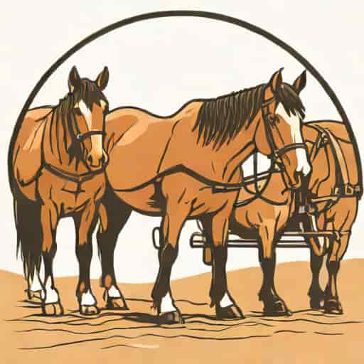 Tyler Childers Percheron Mules