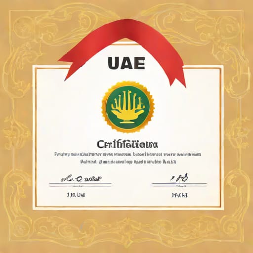Uae Attested Education Certificate