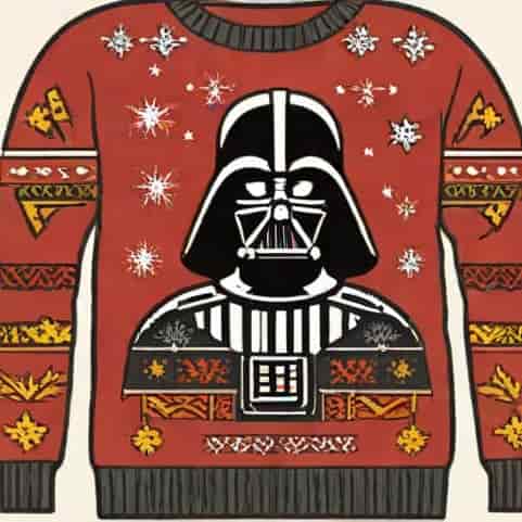 Ugly Sweater Darth Vader