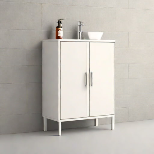 Ultra Slim Bathroom Cabinet Freestanding