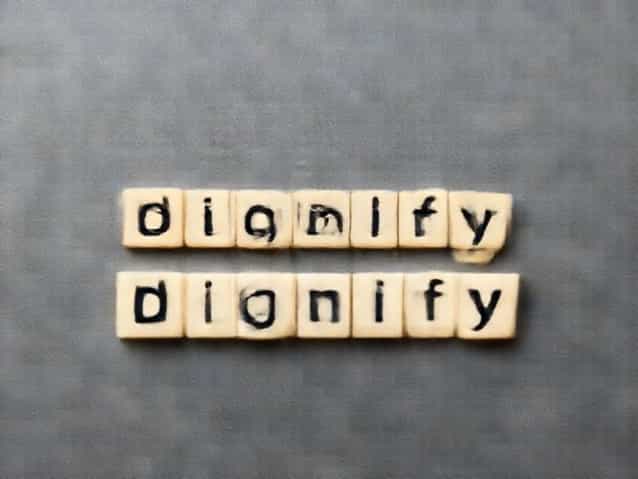 Unscramble The Word Dignify