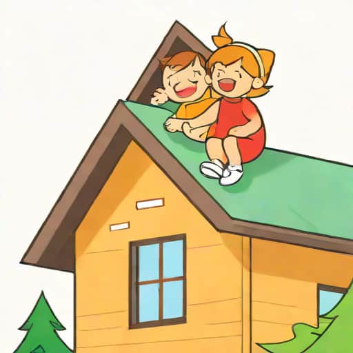 Up On The Housetop Kids