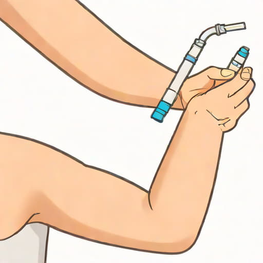Upper Arm Subcutaneous Injection Site