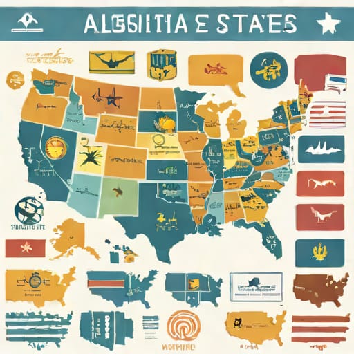 Us States In Alphabetical Order