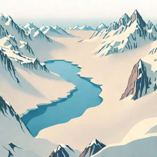 Vast Tundra And Immense Glaciers