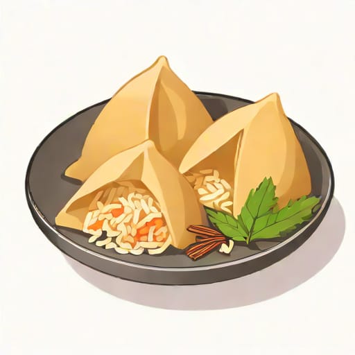 Vegetarian Glutinous Rice Dumpling