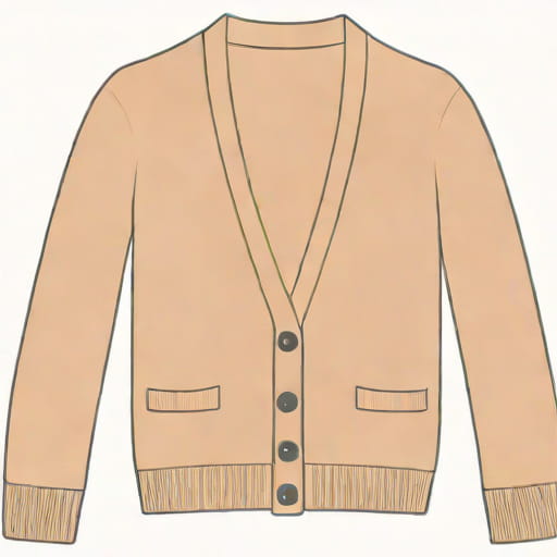 Vero Moda Funny Button Cardigan