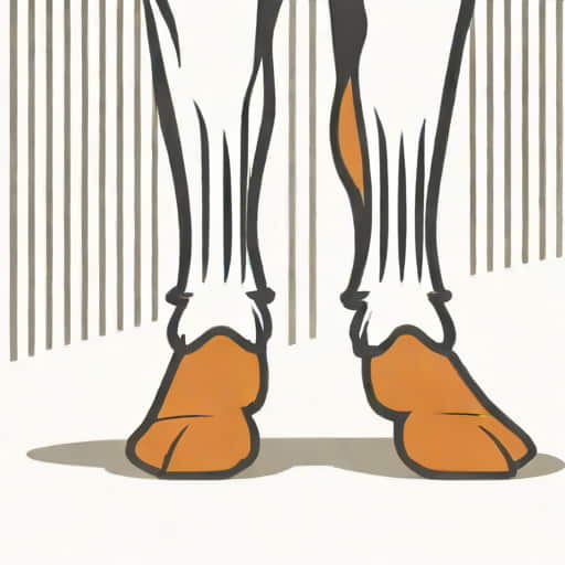 Vertical Lines On Horse Hooves