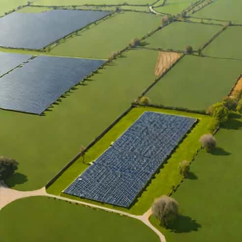 Vicarage Drove Solar Farm