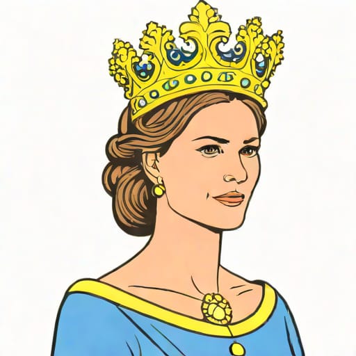 Victoria Crown Princess Of Sweden