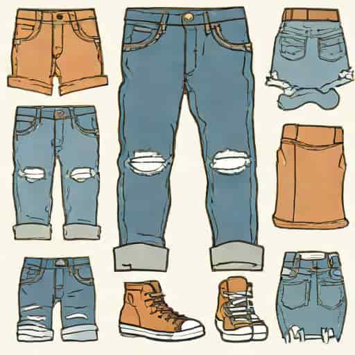Weekday Modulate Deconstructed Jeans