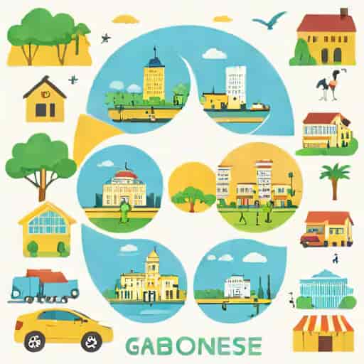 What Percentages Of Gabonese Live In Cities