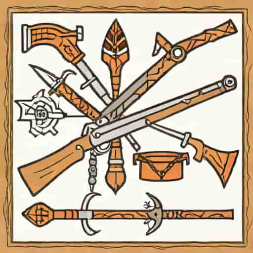 What Weapons Did The Aleut Tribe Use