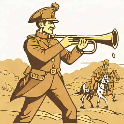 Why Was A Bugle Blown By One Of The Cavalrymen