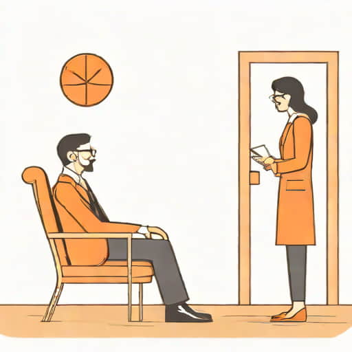 Woman Leaving The Psychoanalyst Meaning