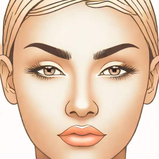 X Bleached Eyebrows