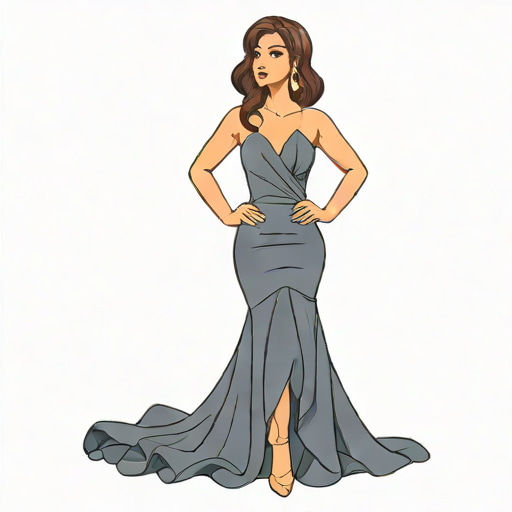 Xscape Scuba Crepe Ruffle Gown