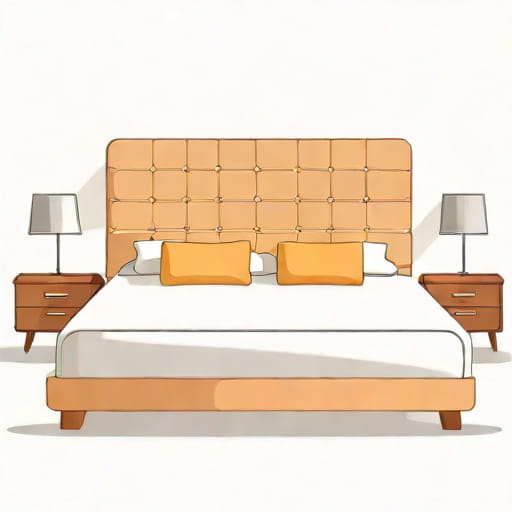 Yawn Double Air Bed With Headboard