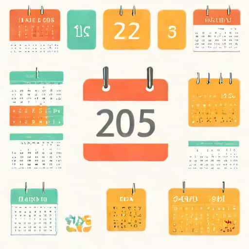 Yearly Calendar 2025 Editable