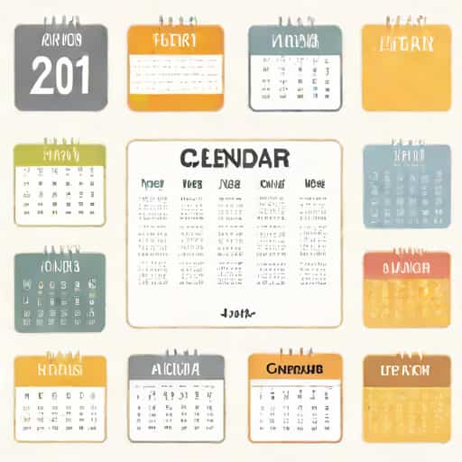 Yearly Calendar Printable Free