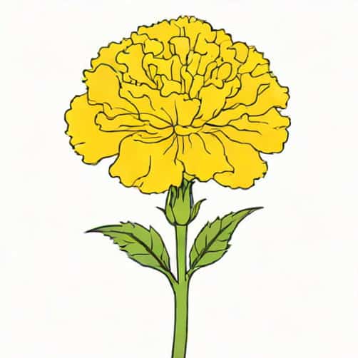 Yellow Carnation Flower Meaning