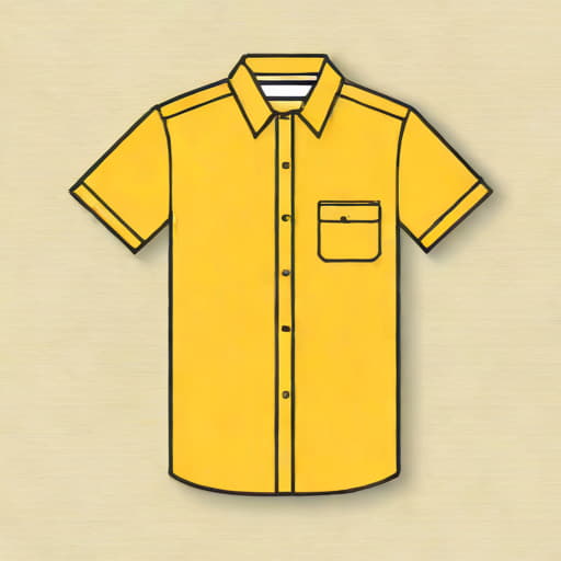 Yellow Tommy Hilfiger Shirt