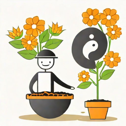Yin And Yang The Flowerpot Man