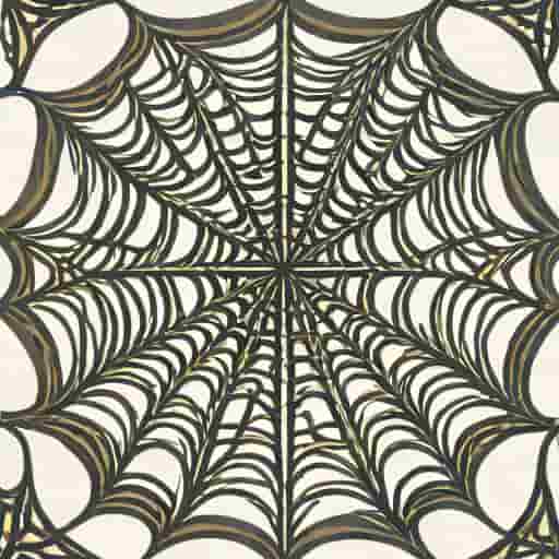 Yohji Spiderweb Tie