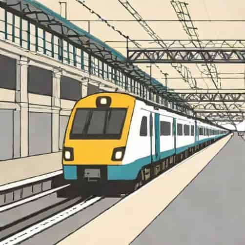 York To Newcastle Train