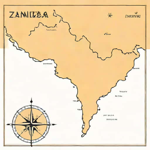 Zanzibar Sultanate Map