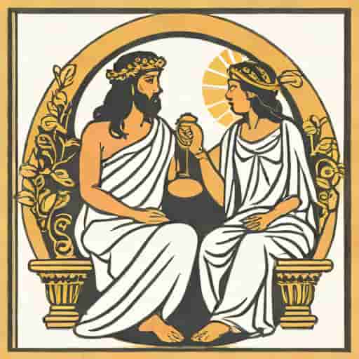 Zeus And Mnemosyne Nine Daughters