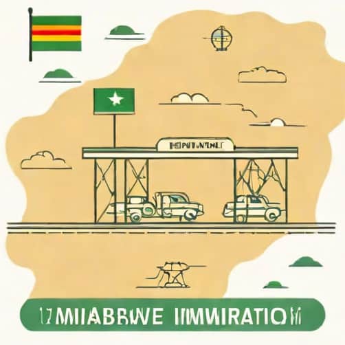 Zimbabwe Beitbridge Immigration Border Post