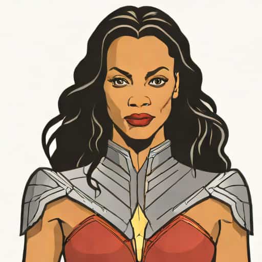 Zoe Saldana Klingon