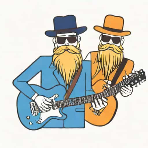 Zz Top Heartache In Blue