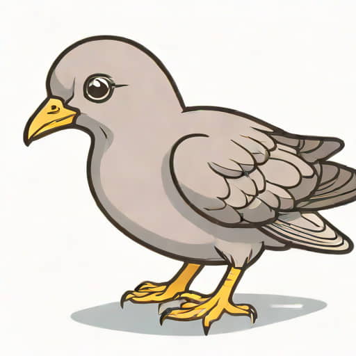A Baby Pigeon A Broken Winded