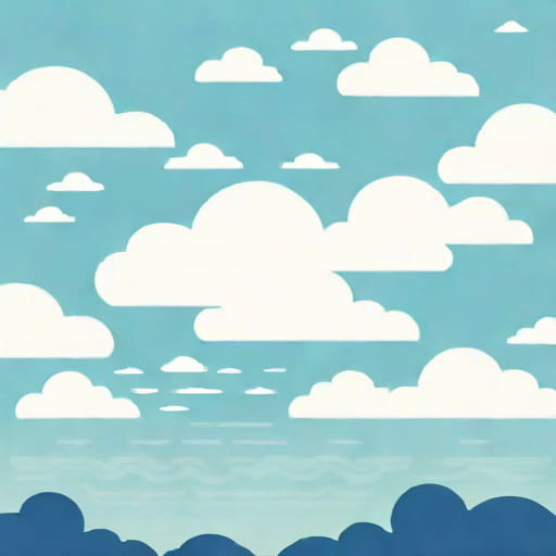A Day Of Dappled Seaborne Clouds
