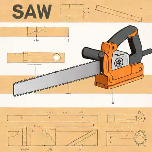 A Diagram Of A Tenon Saw