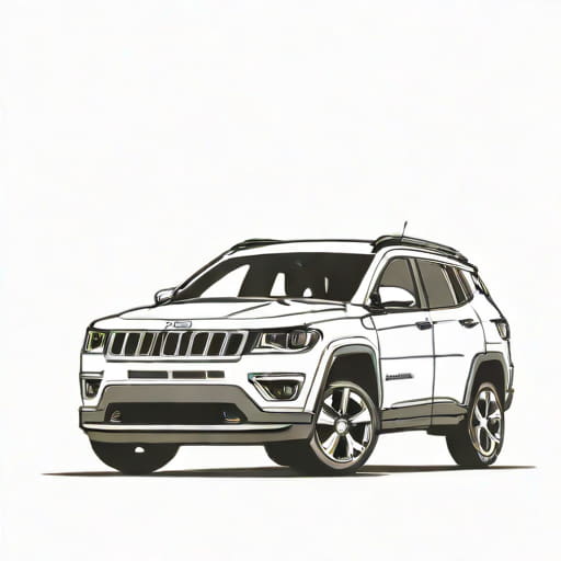 A Exclamation Point Jeep Compass